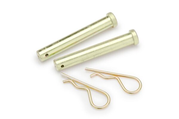Husky Towing Trailer Hitch Pins, 5/8 inch, Straight, Set of 2, Silver