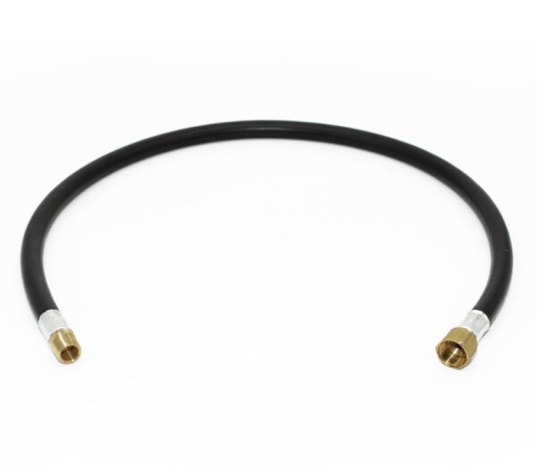 Flame King 3/8" Propane Feed Line Hose, 40 Inch, High Pressure, Male Thread and Female Flare Ends