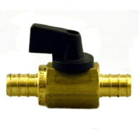 Elkhart Supply 1/2 Inch Hose Barb Ball Valve, Straight
