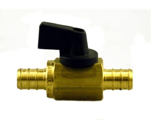 Elkhart Supply 1/2 Inch Hose Barb Ball Valve, Straight