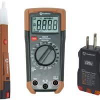 Southwire Electrical Test Kit with Multimeter, Voltage Detector, and Receptacle Tester