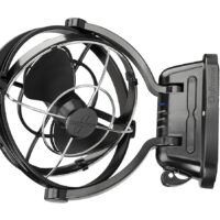 Caframo Sirocco II Gimbal RV Fan, 7 inch, 12 to 24 Volt, Black