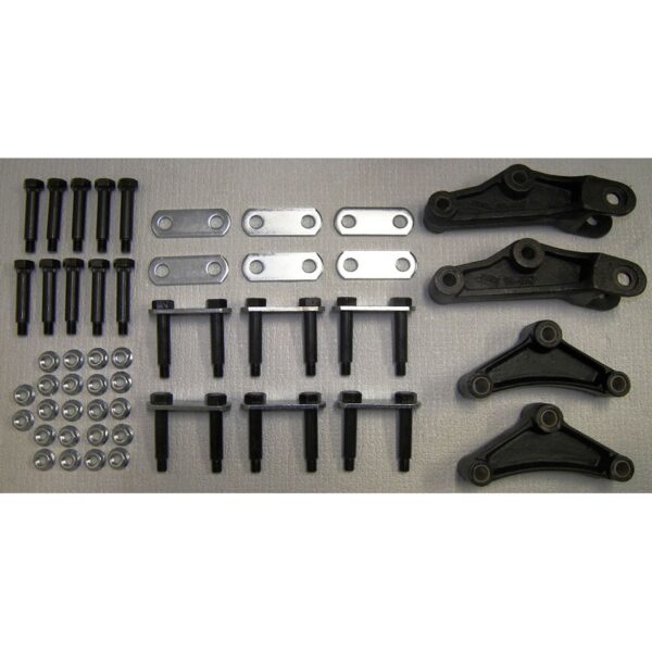 AP Products Leaf Spring Equalizer, Triple Axle, 33 Inch Spacing, Triangular Rocker