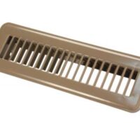 JR Products Heating/Cooling Register 11-1/2x3-3/4 Inch, Brown