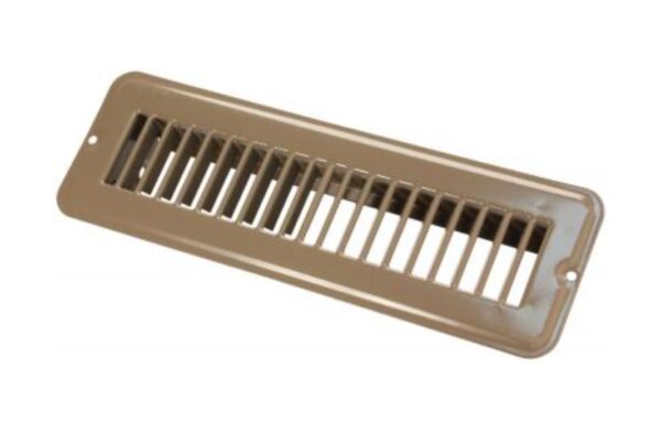 JR Products Heating/Cooling Register 11-1/2x3-3/4 Inch, Brown