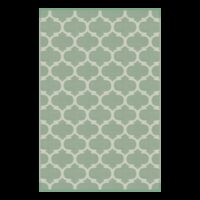 Lippert All-Weather Patio Mat, 9 x 6 ft, Green Solid, Reversible