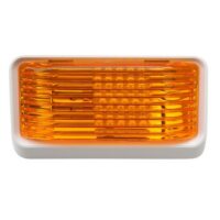 Valterra LED Porch Light, Rectangular, Amber, 6" × 3-1/2", 175 Lumens