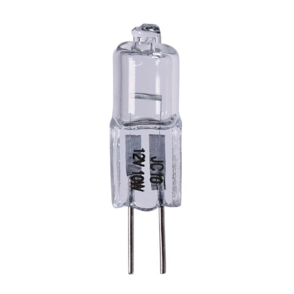 Arcon Halogen Light Bulb, 10W, 12V, Clear, JC10, Set of 2
