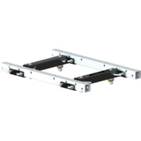 PullRite 20,000 lb Fifth Wheel OE Rail Adapter, 2020 Chevy Pucks, Nickel/Black