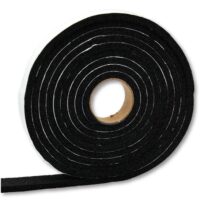 AP Products Weather Stripping, Black, 5/16 Inch × 3/4 Inch, 10 Feet