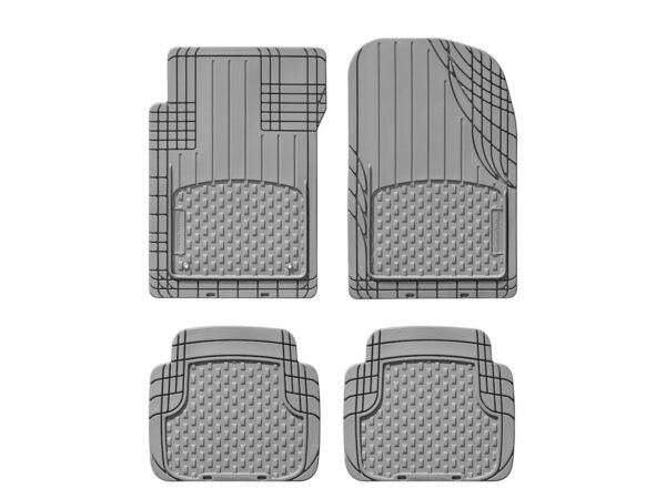 WeatherTech All-Weather Trim-to-Fit Floor Mat, Gray, 4-Piece Set