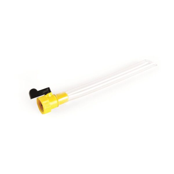 Camco Fresh Water Tank Filler with Shut-Off Valve, 5/8 in