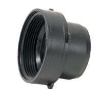 Valterra Straight Sewer Hose Adapter, Black