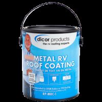 Dicor Roof Coating White Steel 1 Gallon