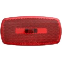 Optronics Oval Clearance Marker Light, Red, White