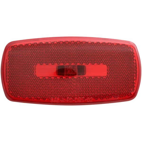 Optronics Oval Clearance Marker Light, Red, White