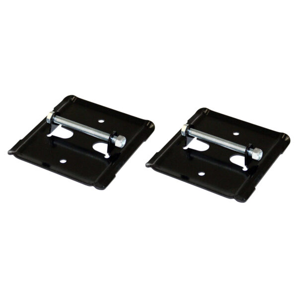 BAL RV Trailer Stabilizer Jack Pad, 6" x 6", Set of 2, Black