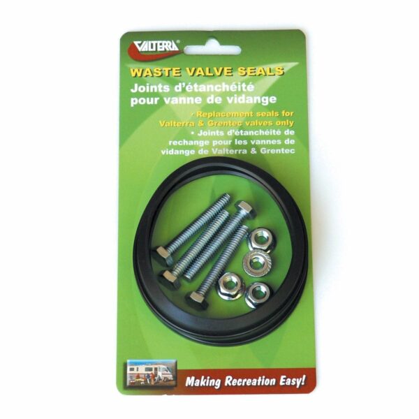 Valterra Old Style Waste Valve Seal Kit, 3 Inch, Set of 2