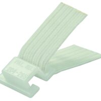 JR Products Airstream Curtain Glider, White, Set of 14