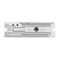 MTI Industries Carbon Monoxide and Propane Combo Detector, 6" x 1-7/8", White