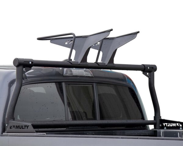 Multy Bike Rack Lite Mid-Size Pickup Carrier, Aluminum, Black, 2-Bike