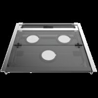 Furrion Stove Top Cover, Bi-fold Glass, Black, FSRE Series