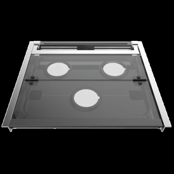 Furrion Stove Top Cover, Bi-fold Glass, Black, FSRE Series