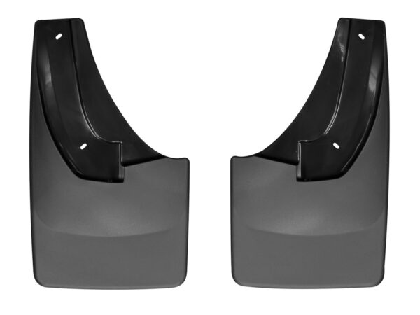 WeatherTech Mud Flap, Contoured Fender, Black Matte, Set of 2