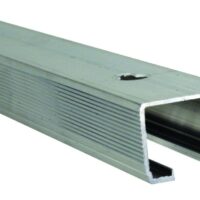 JR Products Interior Door Track, 72 inch, Silver