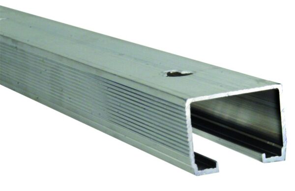 JR Products Interior Door Track, 72 inch, Silver
