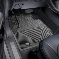 WeatherTech All-Weather Floor Mat, Direct-Fit, Black, 2 Pieces