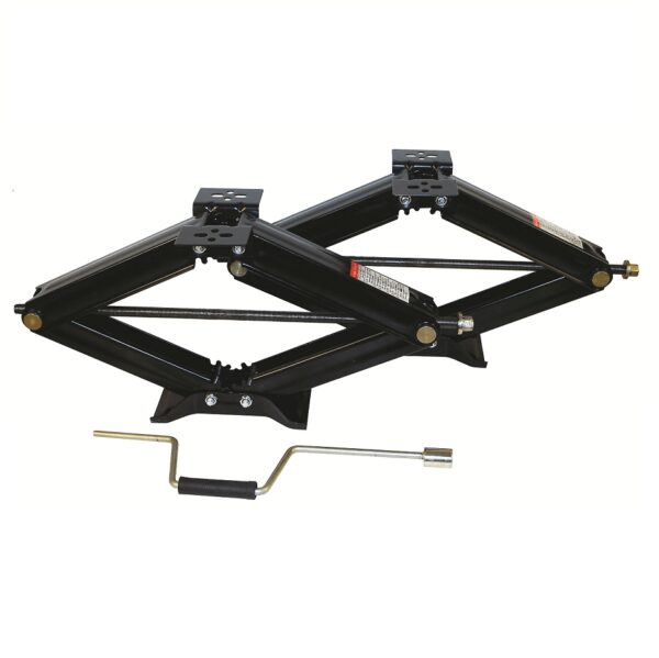 Ultra-Fab Scissor Leveling Jack, Manual, 6500 lb, Set of 2
