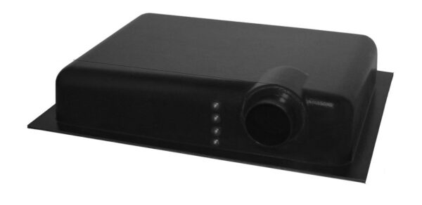 Icon 9 Gallon Waste Holding Tank, Black, with Drain Spigot and Level Sensors
