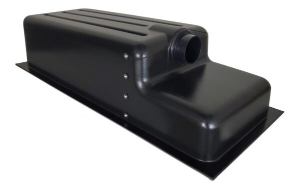 Icon 20 Gallon Waste Holding Tank, Black, with Drain Spigot and Level Sensors