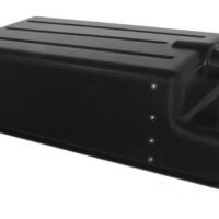 Icon 31 Gallon Waste Holding Tank, Black, with Drain Spigot and Level Sensors