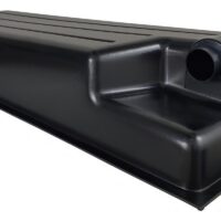 Icon 44 Gallon Waste Holding Tank, Black, with Drain Spigot and Level Sensors