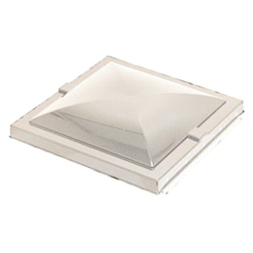 Heng's 14" Roof Vent Lid, White, Elixir Hinges