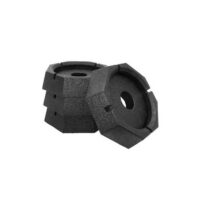 SnapPad Mini 6 Leveling Jack Foot Pad, 7-3/4 Inch Diameter, Set of 4