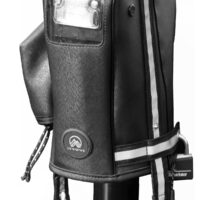 Trailersphere Tongue Jack Cover, Barker Electric Jack, Black