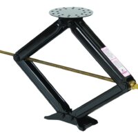 Husky Towing Scissor Leveling Jack, 5,000 lb, Single
