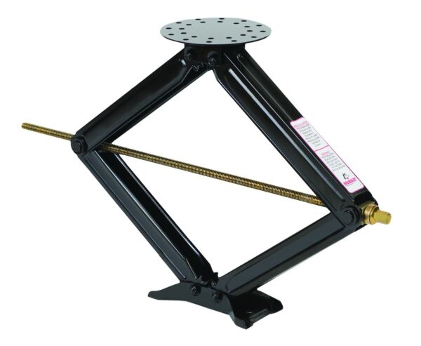 Husky Towing Scissor Leveling Jack, 5,000 lb, Single