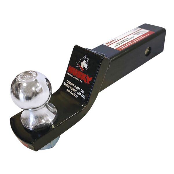 Husky Towing 6,000 lbs Trailer Hitch Ball Mount with 2" Hitch Ball, 2" Receiver, 2" Drop