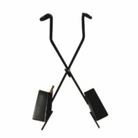 Rome Industries Pie Iron Kickstand Folds Flat, 15" x 8", Wrought Iron
