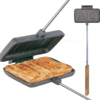 Rome Industries Double Pie Iron Cast Iron, Rectangular 4-1/2" x 8-1/2" Head
