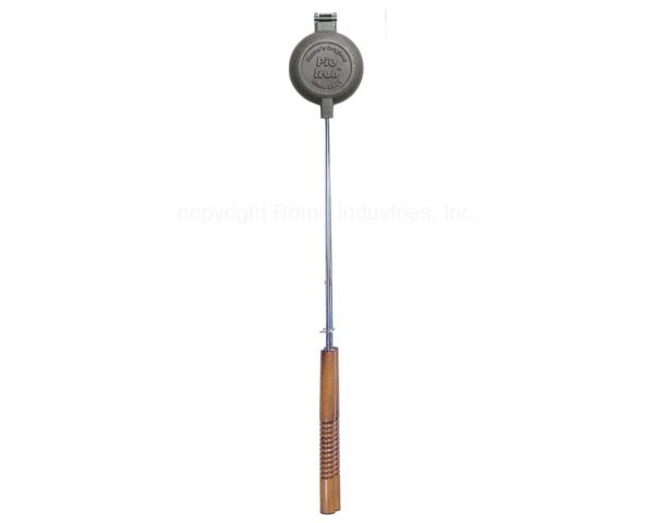 Rome Industries Pudgy Pie Iron Round, 4-1/4" Head, Wood Handle, 28"