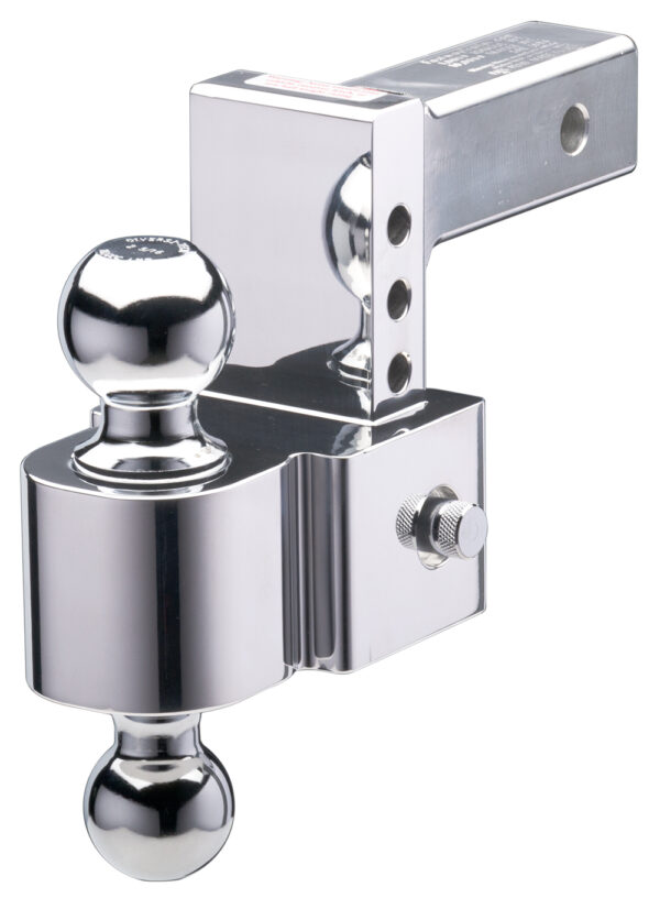 Fastway Flash E Series Dual Ball Mount, 2 Inch, 4 Drop