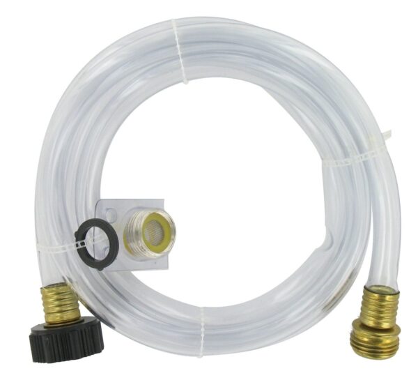 Valterra Tank Rinser Hose, 6 Feet with Faucet Adapter