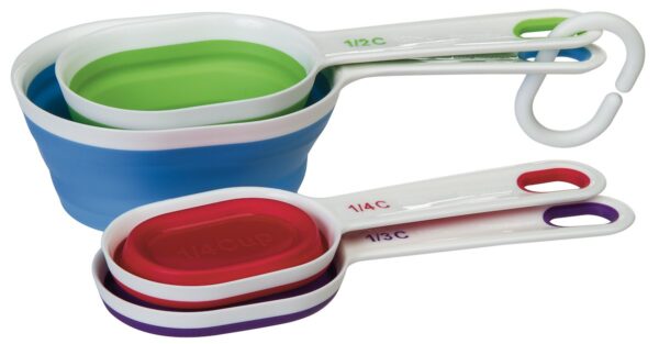 Progressive International Measuring Cup Set, 50-240 mL, Set of 4