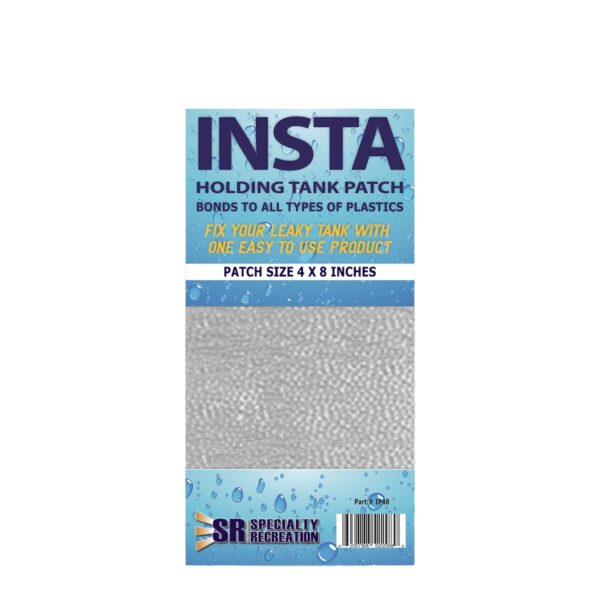 Specialty Recreation Holding Tank Adhesive Patch, 8 x 4 Inch, Silver