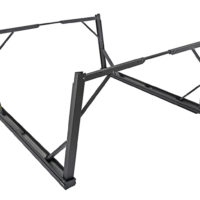 Dee Zee Invis-A-Rack Aluminum Ladder Rack, 500 lb Capacity, 31 inch